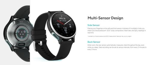 科技健康新標桿 華碩VivoWatch 6與庫賓智能手表，指尖上的健康管家
